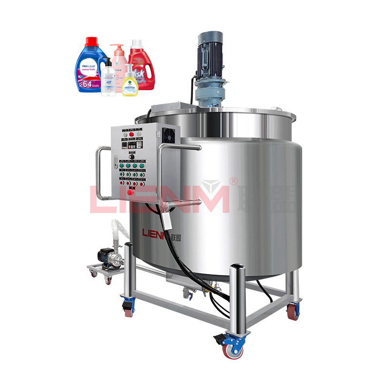 Best Factory Making Machine For Mixing Liquid Soap Dishwashing Liquid 1000L Liquid Fertilizer Mixing Machine