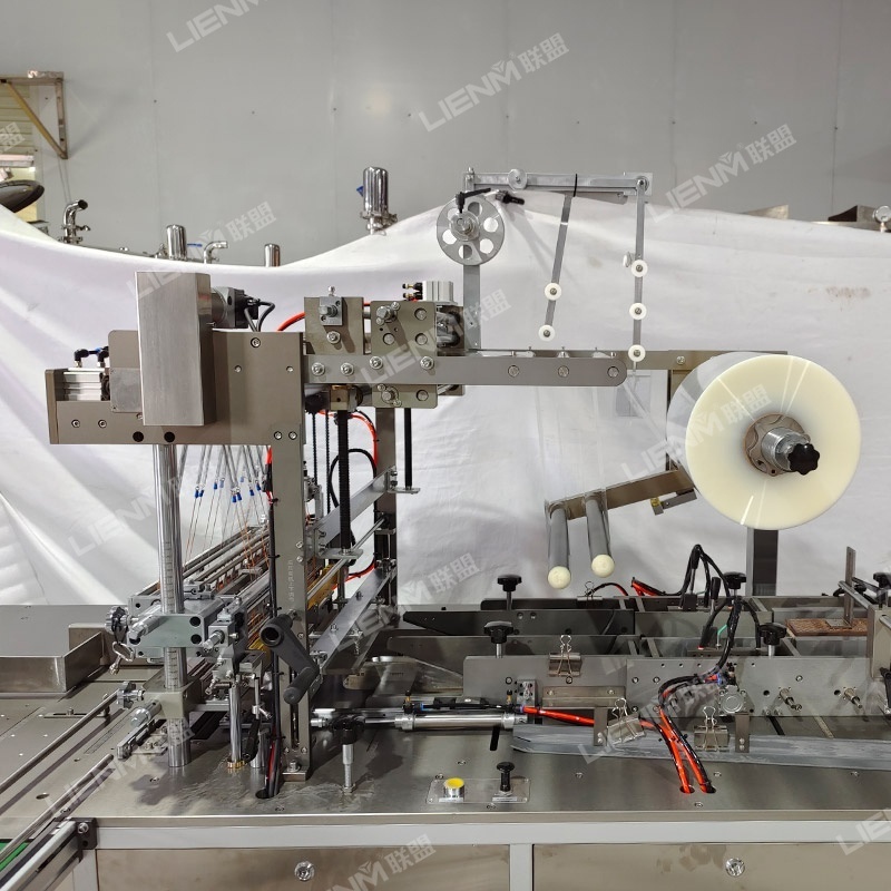 Automatic Cellophane Packaging Machine Cellophane wrapping Machine Perfume Box Bopp 3d Packing Machine