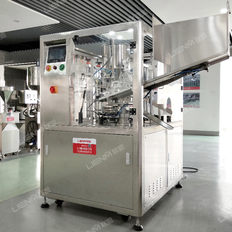 LIENM Ultrasonic Soft Tube Filling and Sealing Machine Cosmetic Cream Paste Tube Filling and Sealing Machine