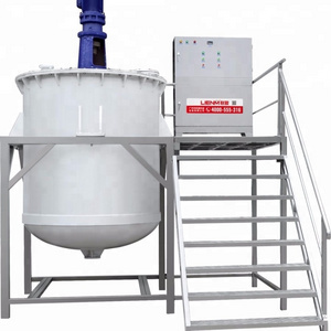 500L/1000L/2000L Polypropylene Mixing Tank Bleach Mixer Anti-Corrosive Bleach Mixer Washing Liquids Making Machine