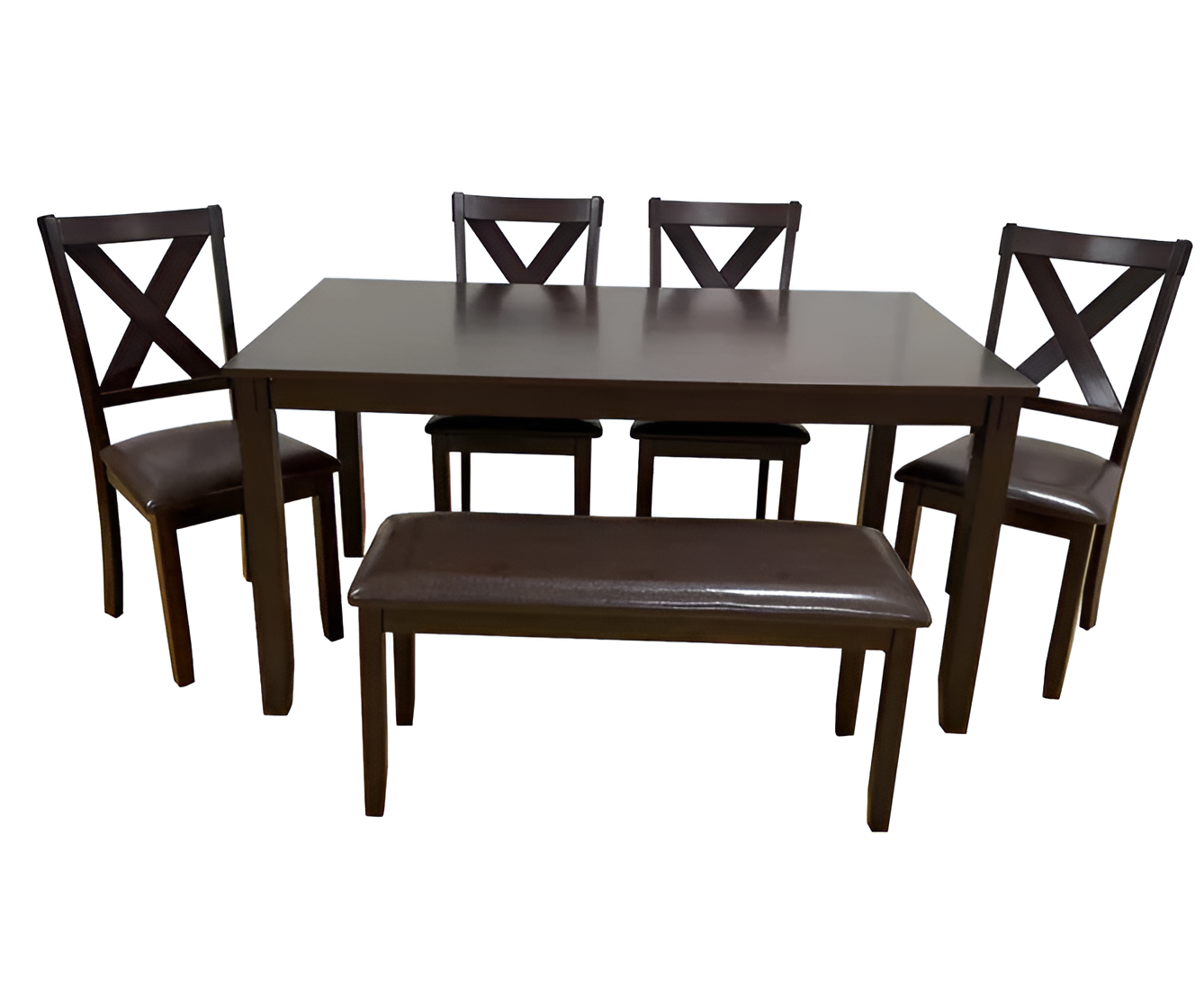 Modern Factory Price Kitchen Wooden Furniture Live Edge  Solid Wood Restaurant Dining Table