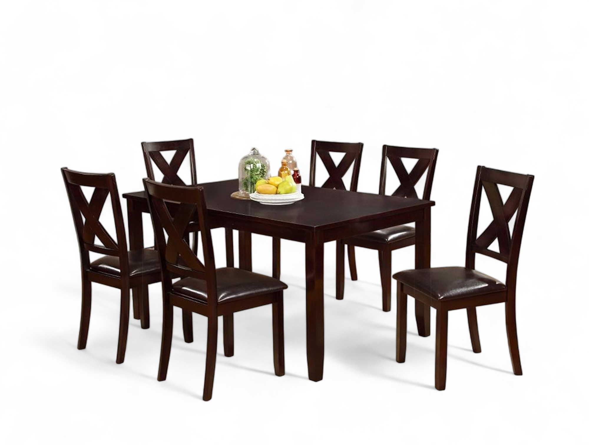 Modern Factory Price Kitchen Wooden Furniture Live Edge  Solid Wood Restaurant Dining Table