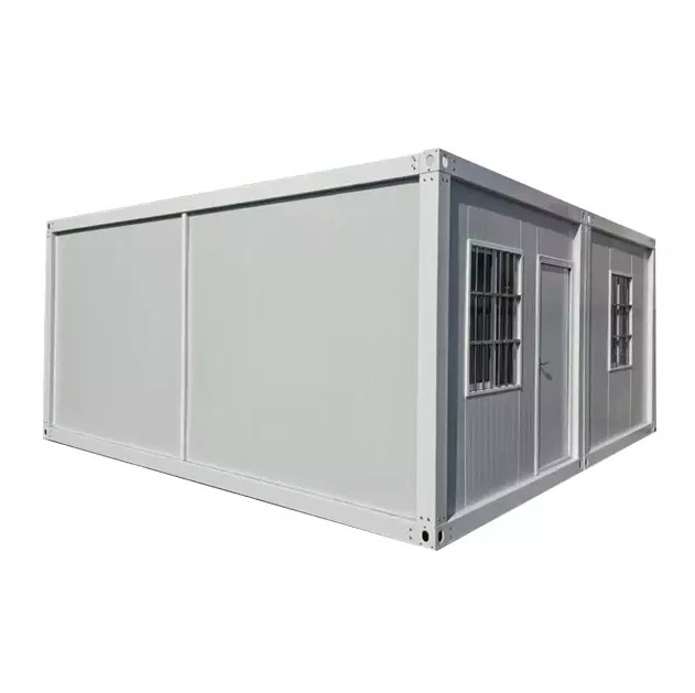 Portable Ready made steel frame Movable detachable prefab sandwich panel shipping container house refabricated storage warehouse