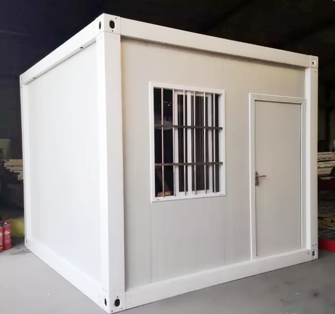 Portable Ready made steel frame Movable detachable prefab sandwich panel shipping container house refabricated storage warehouse