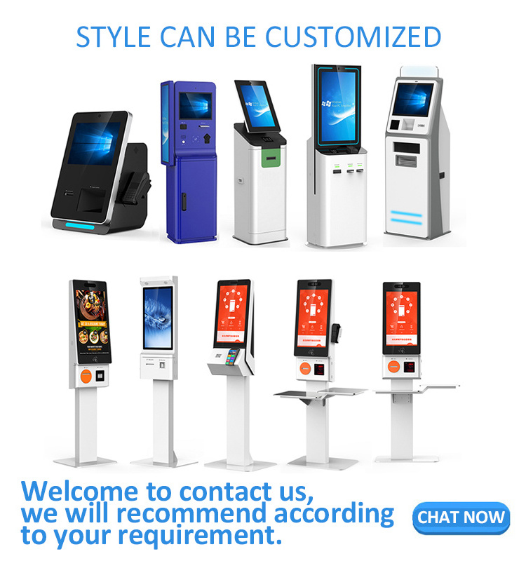 OEM ODM Auto Pay Service Parking Station Ticket Vending Automated Check In Kiosk Self Payment Machine