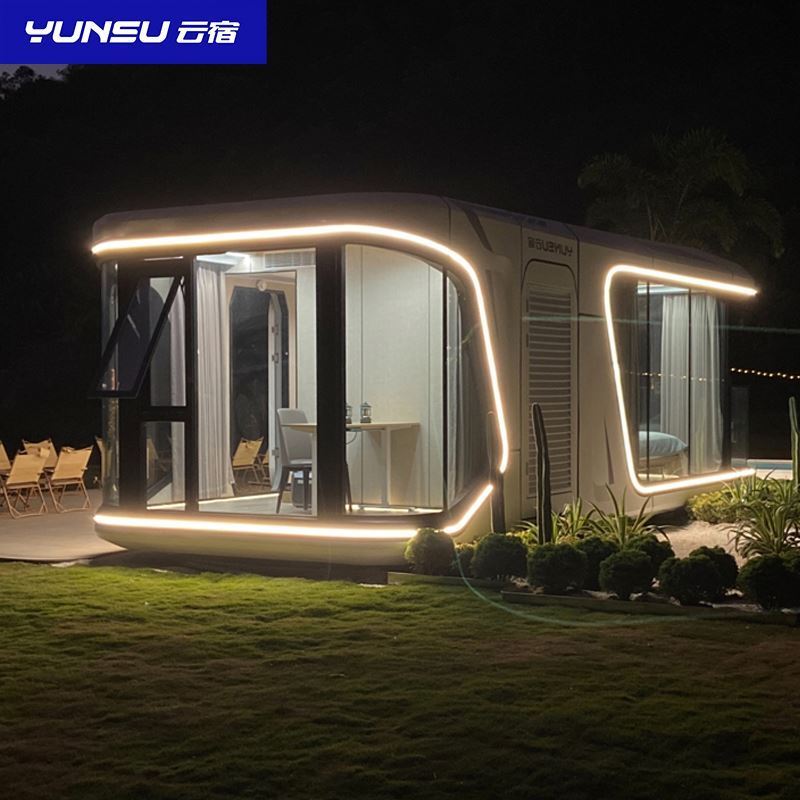 YUNSU Cheap New Mobile Prefab House Luxury Modern Portable Prefabricated Villa Tiny Home Cottage Casa Prefabricada