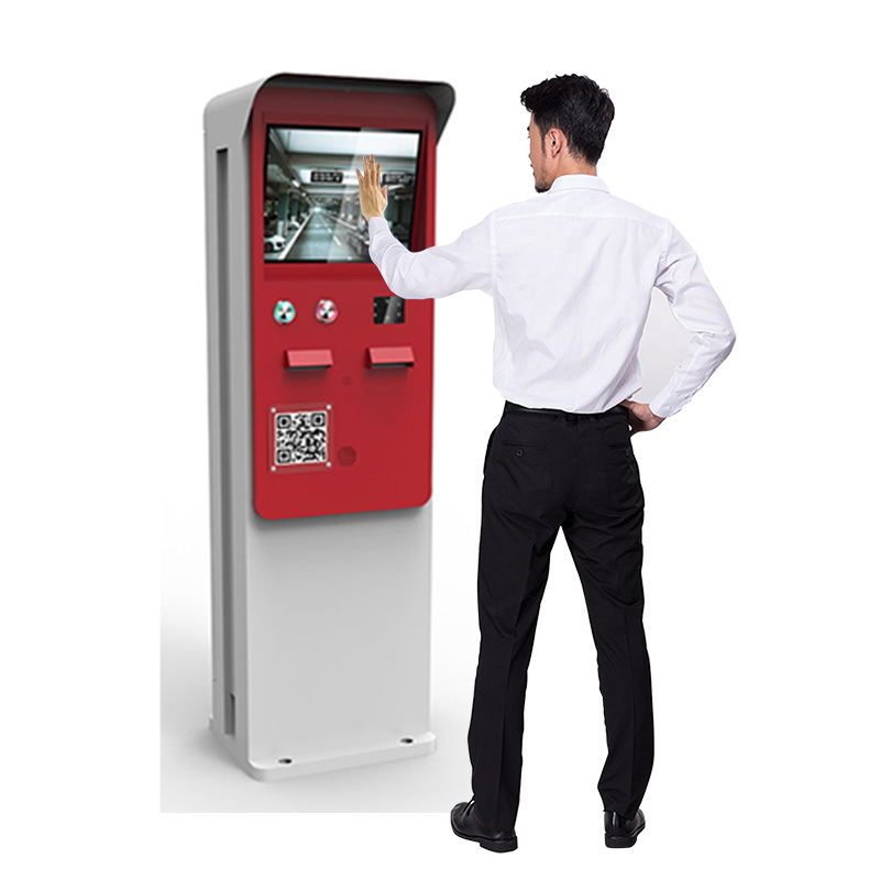 OEM ODM Auto Pay Service Parking Station Ticket Vending Automated Check In Kiosk Self Payment Machine