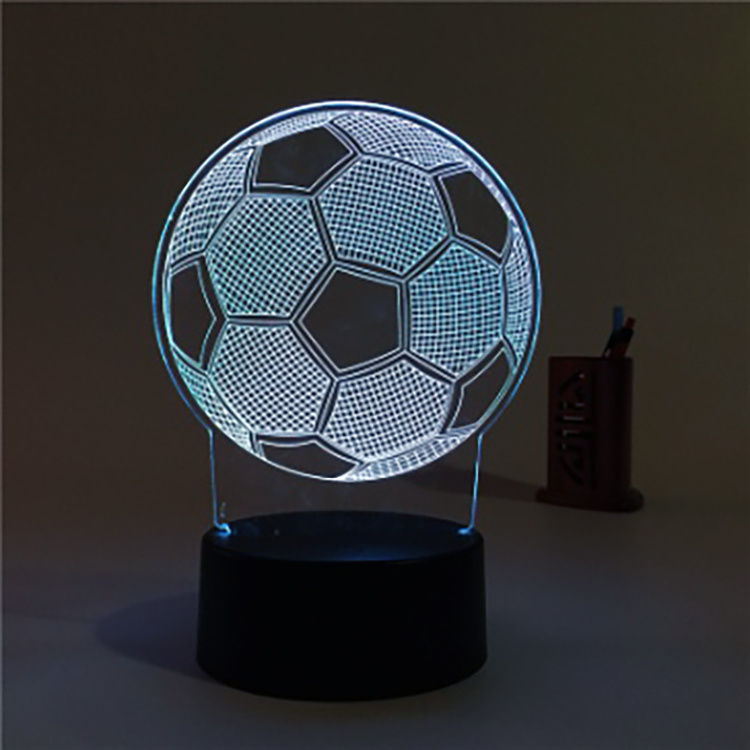 Hot Sale 3D Night Lamp Gaming Room Desk Setup Lighting Decor on the table Game Console Logo Sensor Light for Kids Bedside Gift