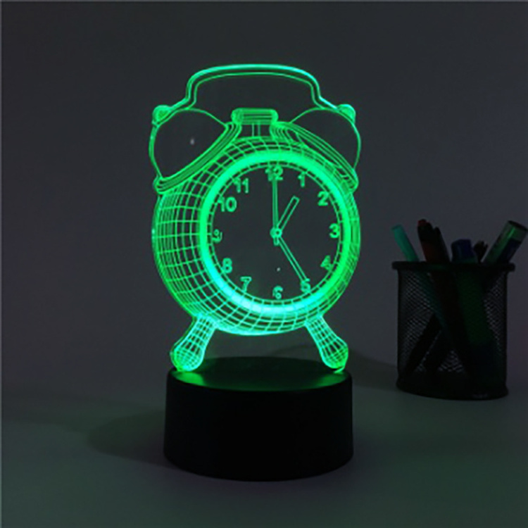 Table lamp Touch Nightlight 7 Colors Changing Sleeping Lamparas Light Acrylic USB 3D LED Lamp