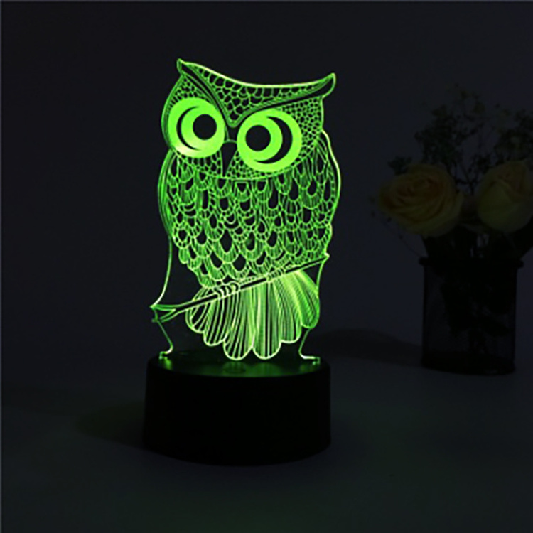 Hot Sale 3D Night Lamp Gaming Room Desk Setup Lighting Decor on the table Game Console Logo Sensor Light for Kids Bedside Gift