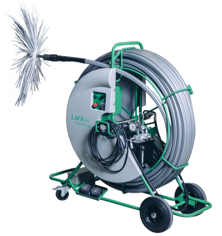 Lifa Hydmaster 40 Brushing Machine for HVAC Air Duct Cleaning