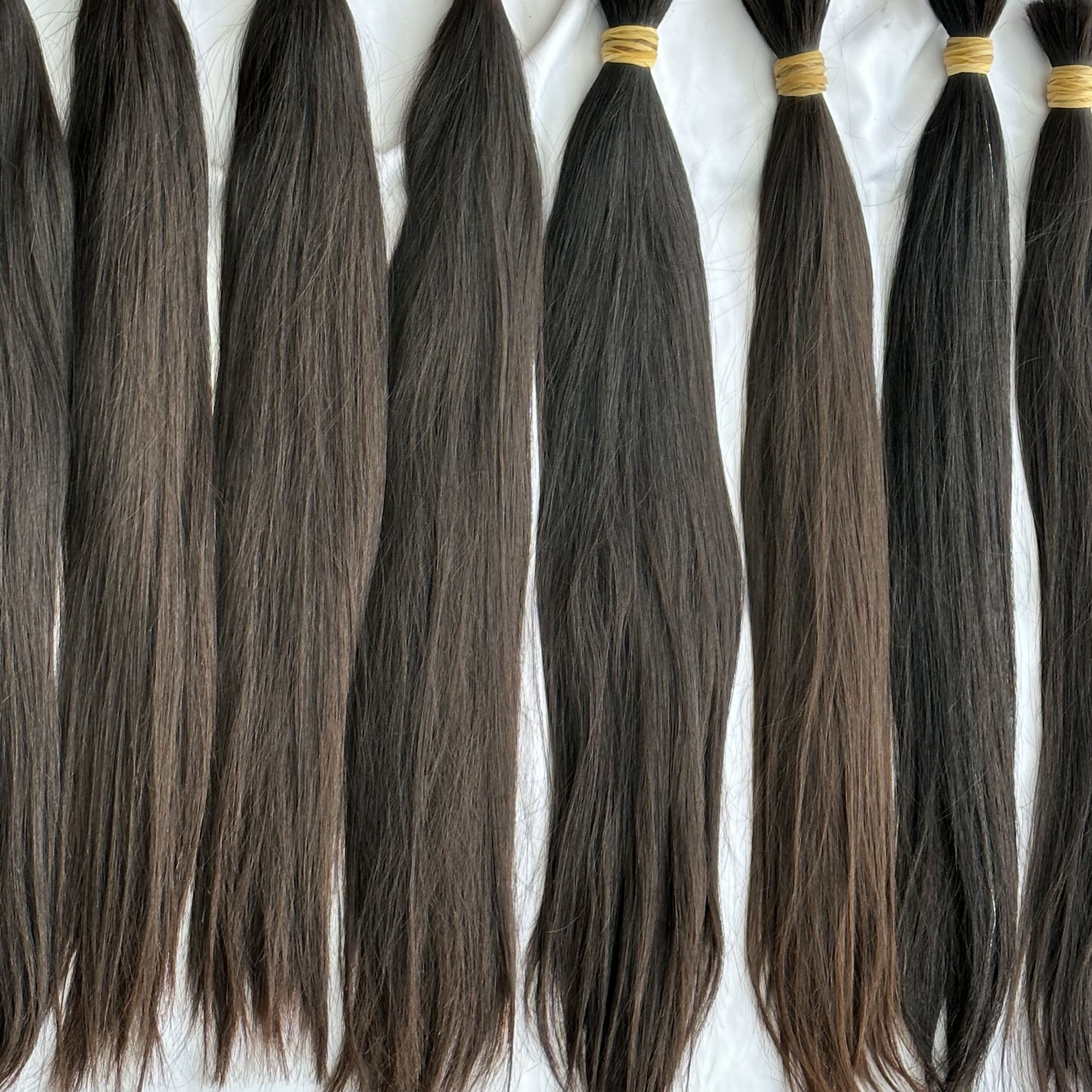 bulk human hair for braiding 10 to 40 inches available shipping by DHL UPS FEDEX EMS