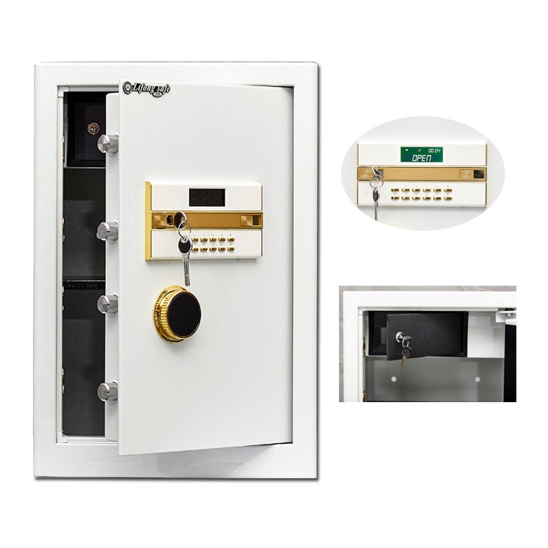 Deposit factory supply hotel office use safes fingerprint security safe lock deposit box for money key