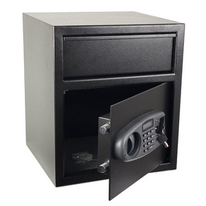 Digital outer battery box home hotel bank code money parcel package safety cash vault safe drop safe box with a drop vault