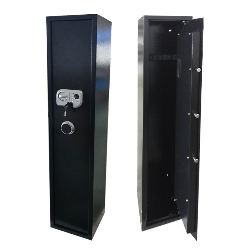 CHEAPEST PROMOTION big metal mechanical treadlock cabinet gun safe, gun safe box for 1 gun