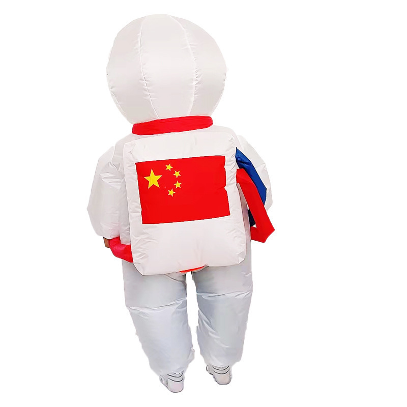 kids Advanced Wearable Walking Mascot Inflatable Astronaut Halloween Costumes for kid inflate