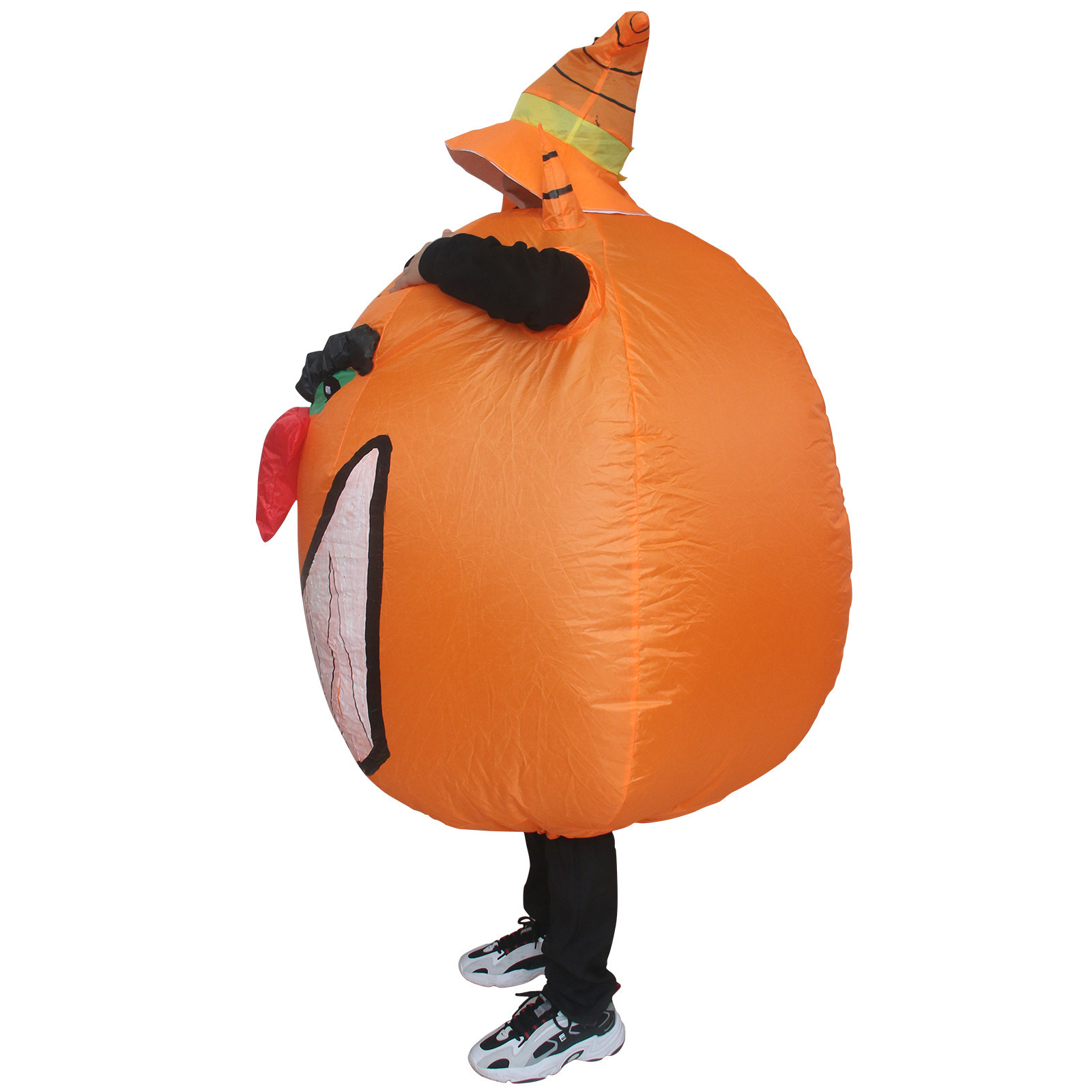 Adult The Original Inflatable pumpkin Costume for Halloween Cosplay Party Inflate Outfits Ghost faced pumpkin