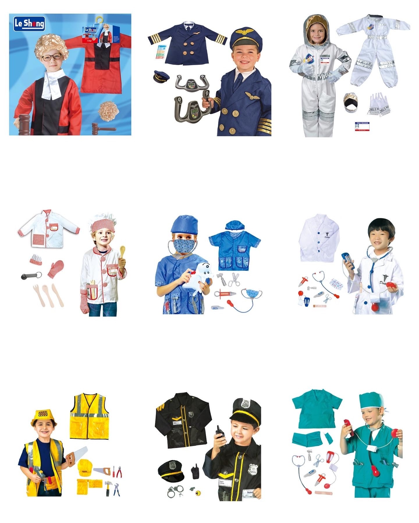 Hot Sale Doctor Children  Career Uniform Suit Halloween Costumes for Kids