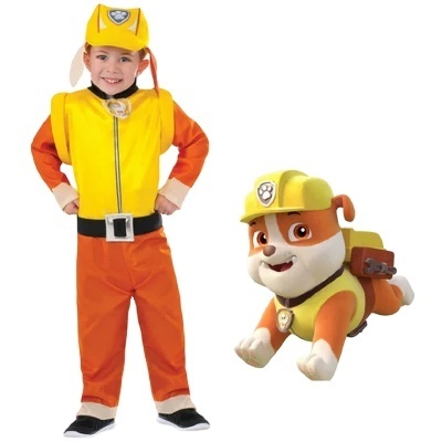 Hot Sale Kids Cartoon Paw Tracker Rubble Zuma Puppy  Costume for Children