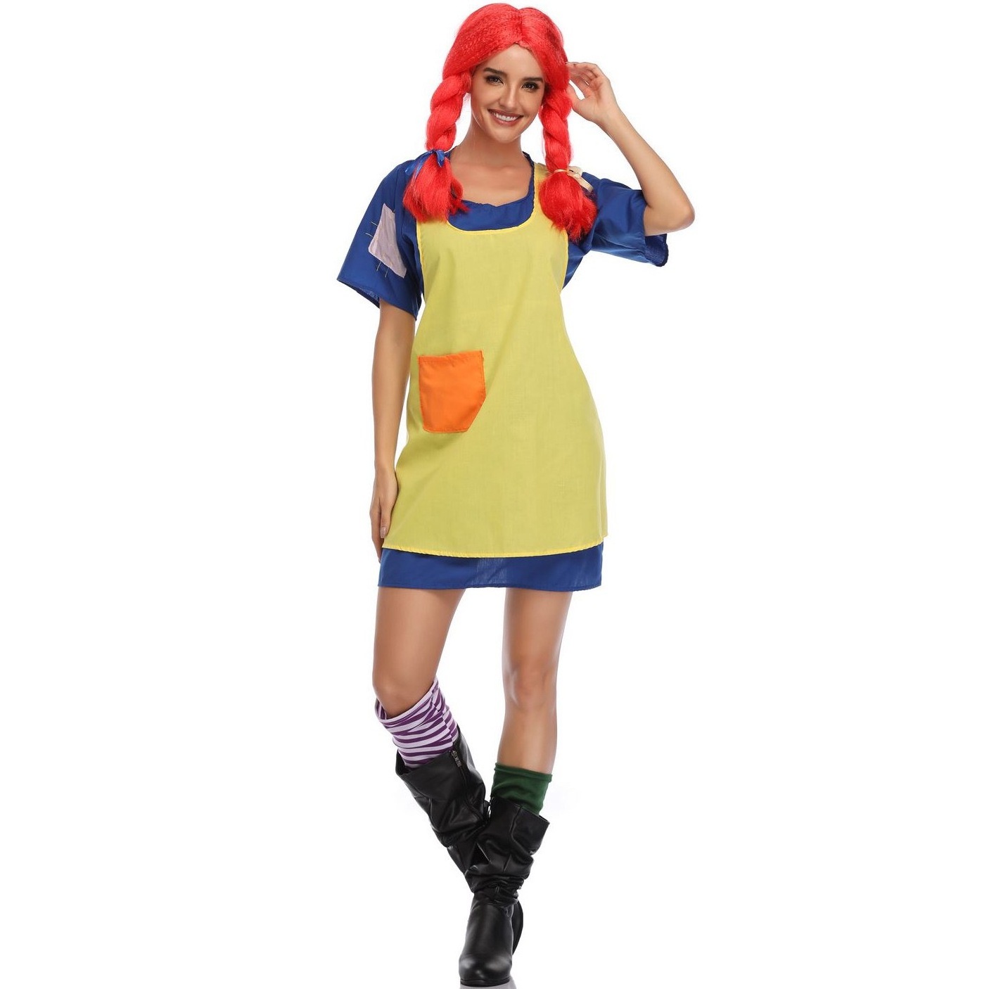 Newest Female Naughty Girl Fancy Dress Carnival Halloween Stage Dance Wear Uniform  Adult Woman Circus Clown Costume