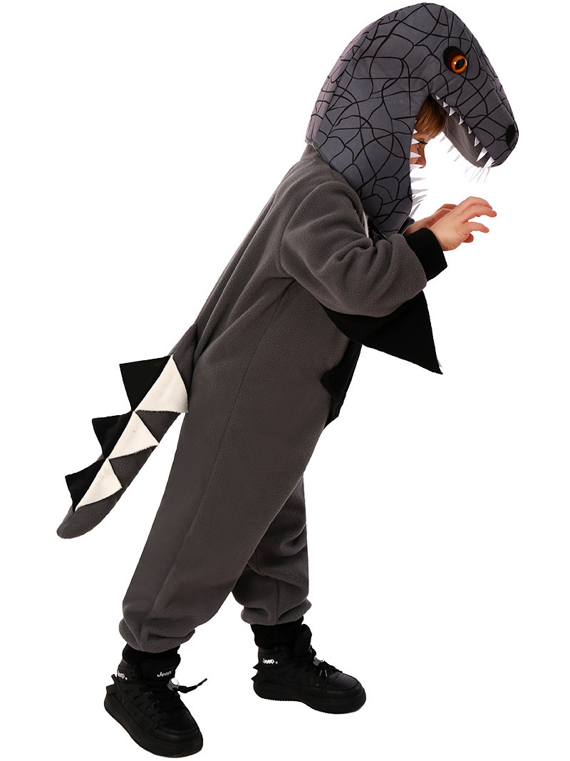 Baby Girl Boy Halloween Outfit Mascot Cartoon Character black dinosaur Cosplay Funny kid Costume for children animals