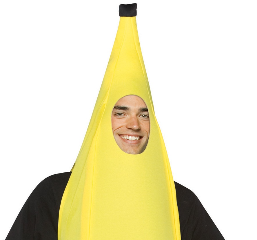 Adult Funny Banana Costume for Carnival Cosplay Party Halloween Costumes