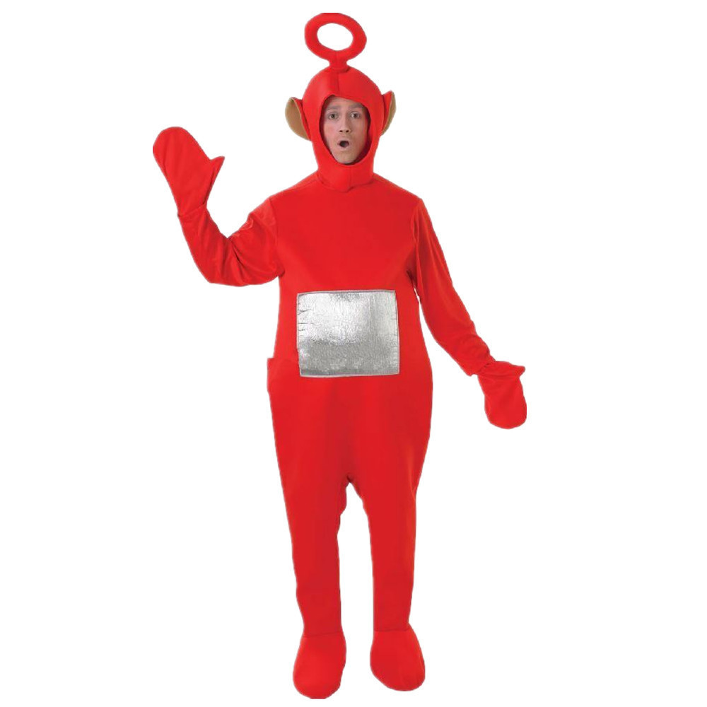 High Quality Adults Four Colors Optional  Cute Cartoon  Teletubbies Cosplay Halloween Costumes for Man