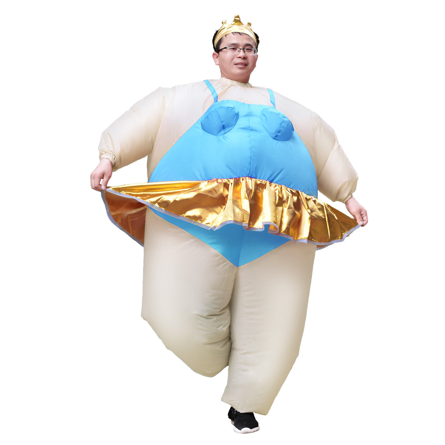 Adult The Original Inflatable BALLET Costume for adult Halloween Cosplay Party Inflate Outfits funny cosplay