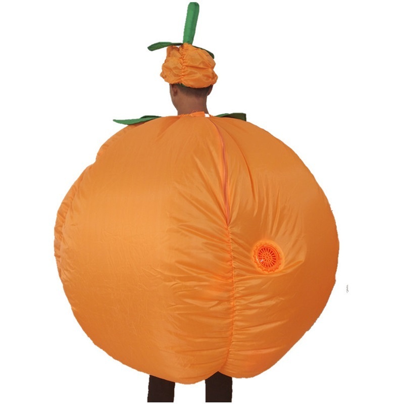 Adult The Original Inflatable pumpkin Costume for Halloween Cosplay Party Inflate Outfits food pumpkin cosplay