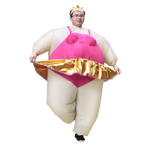 Adult The Original Inflatable BALLET Costume for adult Halloween Cosplay Party Inflate Outfits funny cosplay