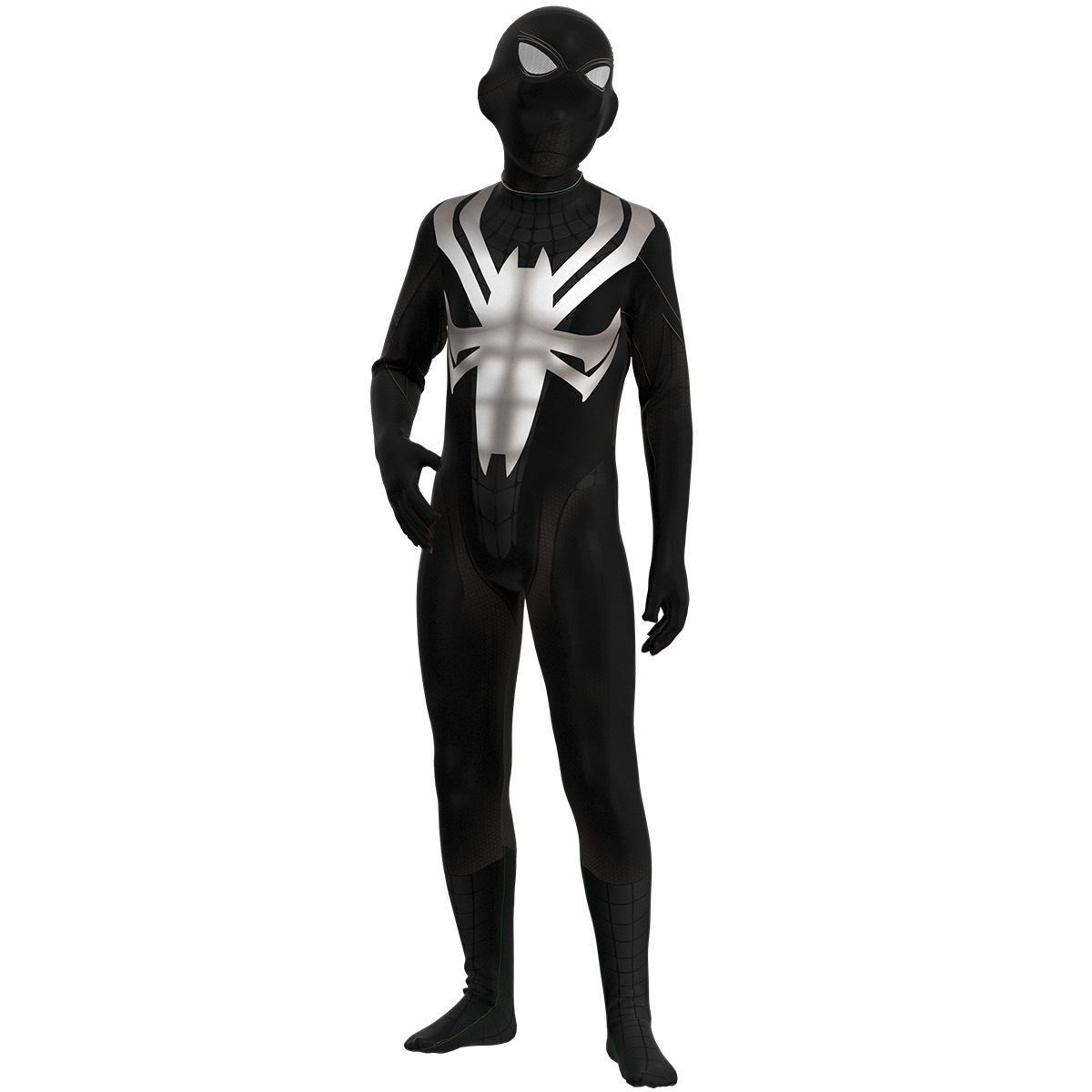 Wholesale Spandex Zentai Halloween Superhero Cosplay Jumpsuit 3D Style Costume Bodysuit for Kids and Adults