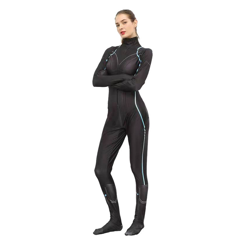 The Movie Black Widow Cosplay Costume Superhero Halloween Outfit Bodysuit Zentai suit Jumpsuit For Adult Lady