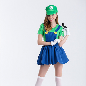 Women's Halloween costumes game cosplay sexy Super Plumber costumes costumes for stage performance