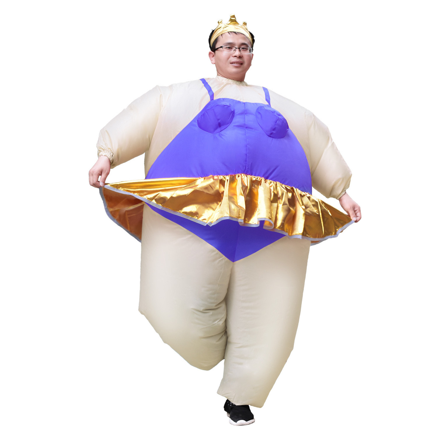 Adult The Original Inflatable BALLET Costume for adult Halloween Cosplay Party Inflate Outfits funny cosplay