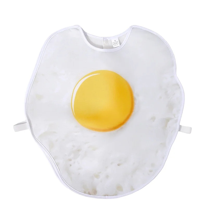 Food Role egg bacon Cosplay Sponge Top Costume for kid Halloween Carnival Party breakfast