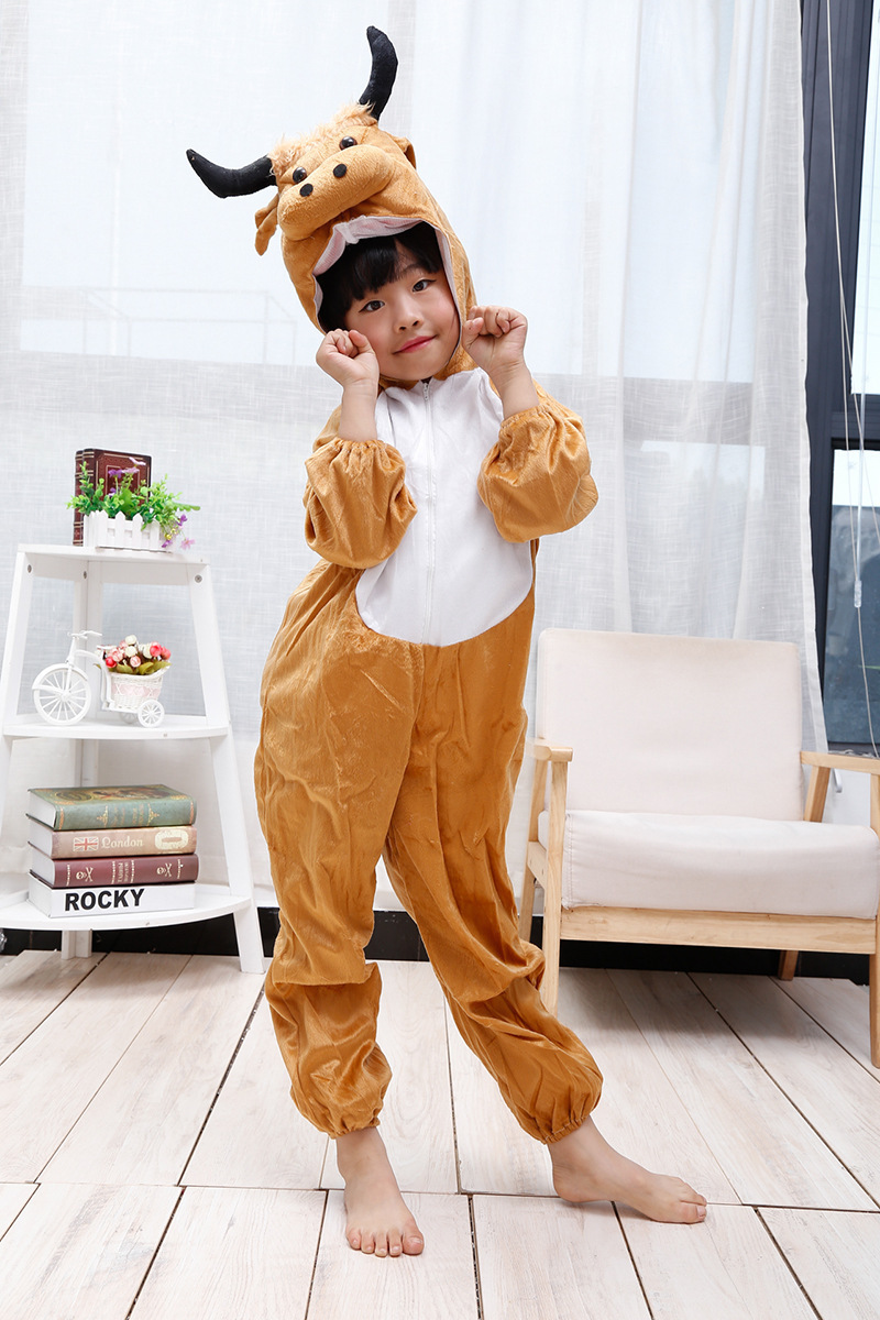 Baby Girl Boy Halloween Outfit Animal Role Play lion Cosplay penguin Jumpsuit Costume zoo  Kid Halloween