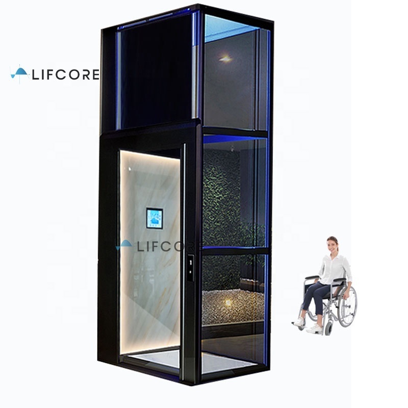 High-end 2 levels interior beach houses hydraulic mini outdoor lifts for homes australia