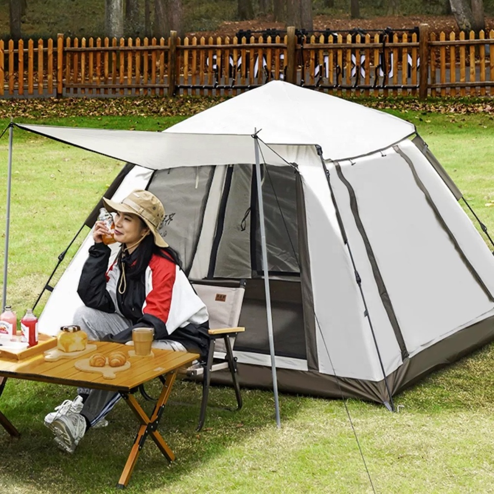 LIFE ART Automatic High Density Fabric Outdoor Tent Outdoor Camping Family Tent For Picnics