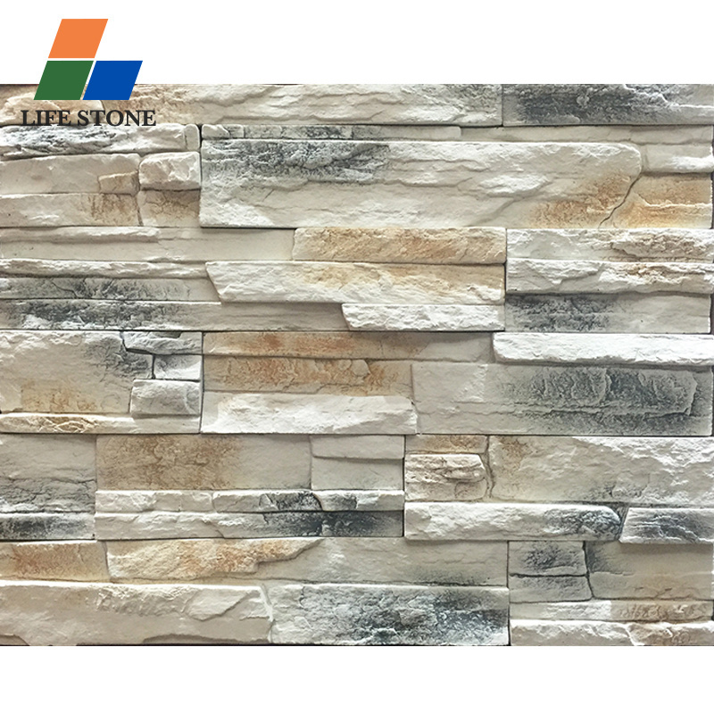 Factory direct sale faux stone panels exterior wall  Artificial Stone Pavers Faux Veneer Stone