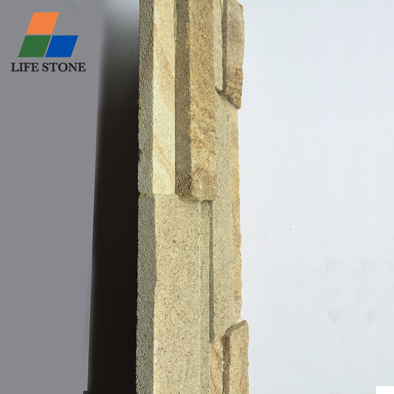 Cheap Decorative stone wall panels Natural culture stone veneer for fireplaces natural sandstone decorative wall cladding