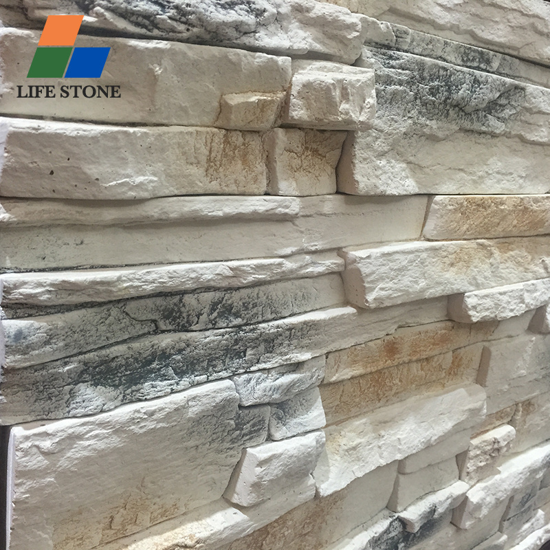 Factory direct sale faux stone panels exterior wall  Artificial Stone Pavers Faux Veneer Stone