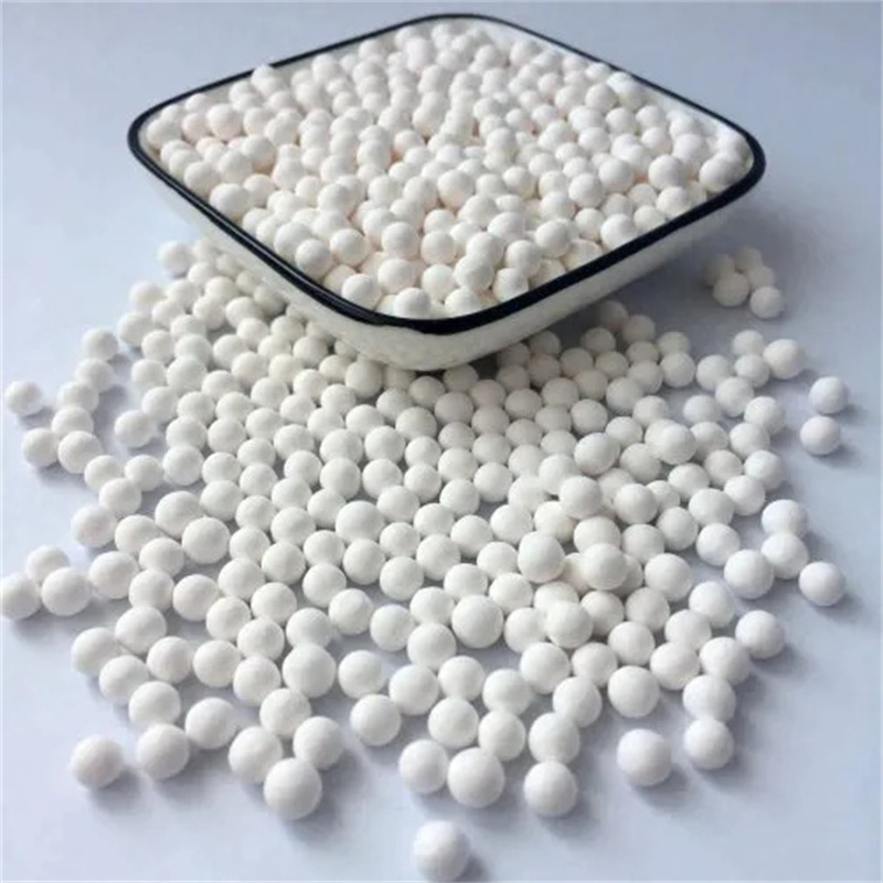 No Chalking Long Service Life Activated Alumina of Hydrogen Peroxide Production Units Activated Carbon White Ball Al2o3 0.40