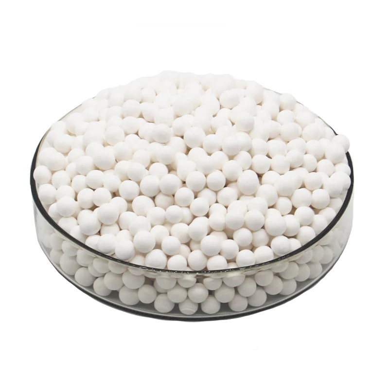 No Chalking Long Service Life Activated Alumina of Hydrogen Peroxide Production Units Activated Carbon White Ball Al2o3 0.40