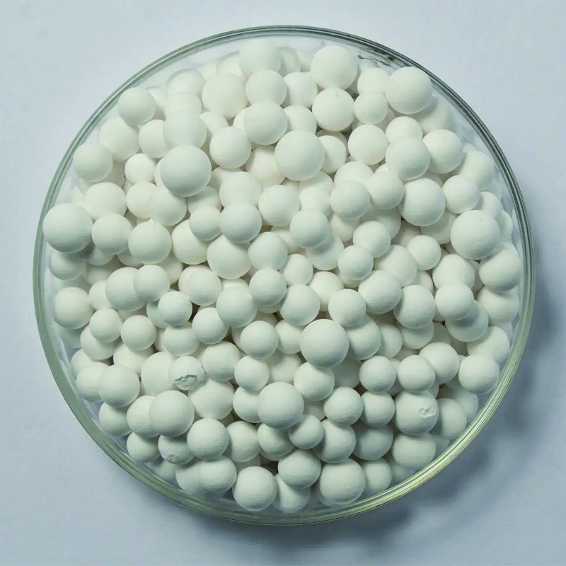 No Chalking Long Service Life Activated Alumina of Hydrogen Peroxide Production Units Activated Carbon White Ball Al2o3 0.40