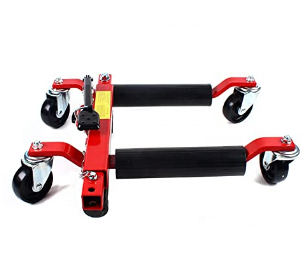 Vehicle Positioning Jack Wheel Moving Dolly with Foot Pedal