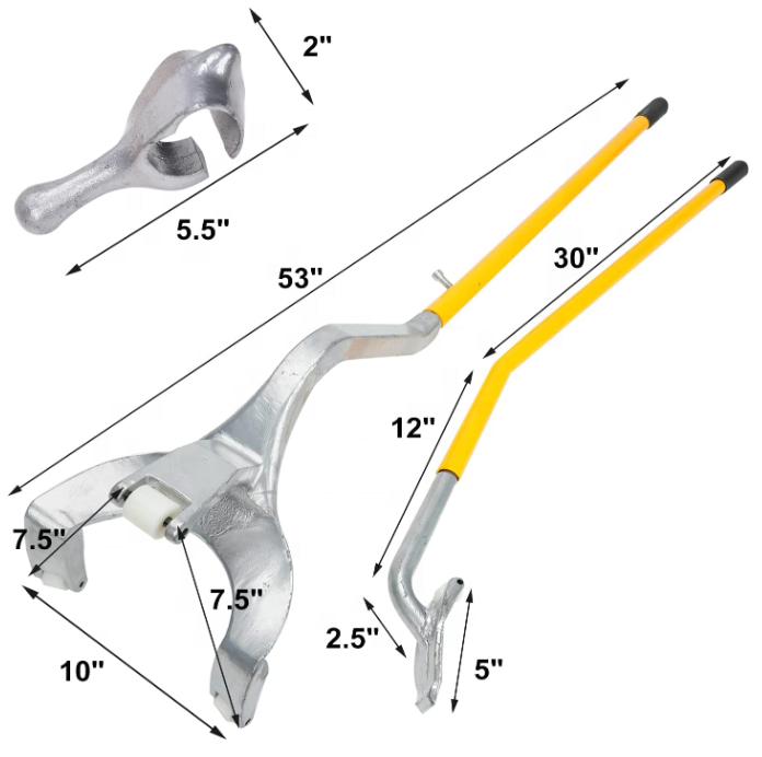 Tire Changer Mount Demount Removal Tool