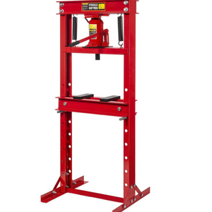 Hot Sale 6Ton Hydraulic Shop Press with Bottle Jack Stamping Plates Adjustable Working Table