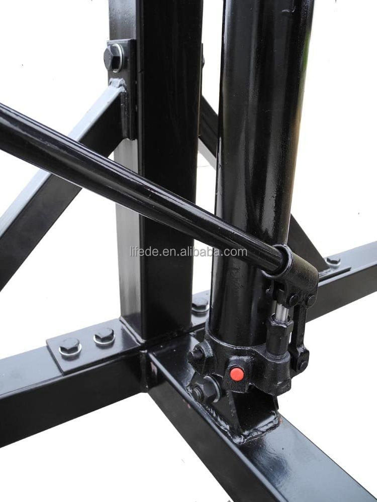 Heavy Duty Car Rotisserie Autobody Rotator With Two Hand Pump Hydraulic ...