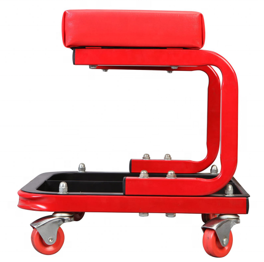 Mechanic Stool Rolling Creeper Garage/Shop Seat with Tool Plate