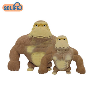 Animal Figurines Christmas Gifts for Kids pop speelgoed doll toy Anime Figure Toys Latex Monkey Gorilla Squeeze Toys